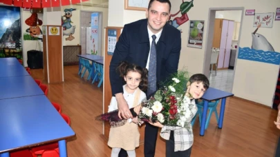 Kaymakam Büyükkaymakçı’dan Anaokulu Ziyareti