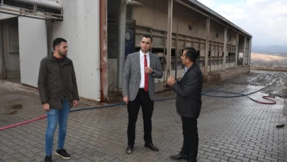 Kaymakam Büyükkaymakçı Yumurta ve Yem Fabrikalarında