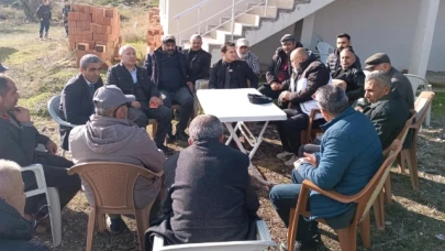 Kaymakam Kartal köy sakinleriyle buluştu