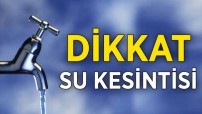 Merzifon’da bu gece ve yarın su kesintisi yaşanacak