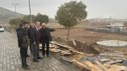 Merzifon Yerleşkelerinde Yeni Çevre Düzenleme Çalışmaları Devam Ediyor
