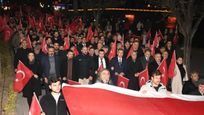 MHP ve Ülkü Ocaklarından “Şehide saygı, Teröre Lanet”