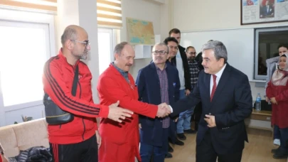 Müdür Türkmen öğretmenlerle bir araya geldi