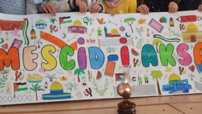 Öğrenciler ‘’Mescid-i Aksa'ya Kandil Olmak’’ İçin Buluştu
