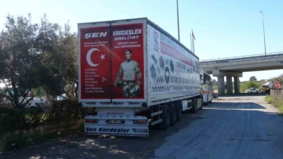 Park halindeki tırdan 30 bin TL'lik kablo çalındı