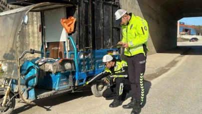 Polisi görünce kaçmıştı, motosiklet çalıntı çıktı