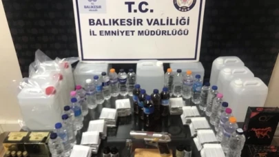Polisten sahte içki operasyonu