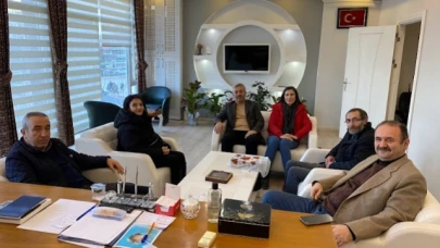 Şahinoğlu'na hayırlı olsun ziyareti