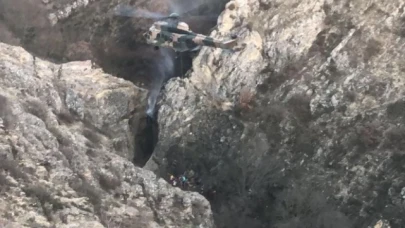 Suluova’da uçurumdan düşen vatandaşı Melek Filo Ekipleri kurtardı.
