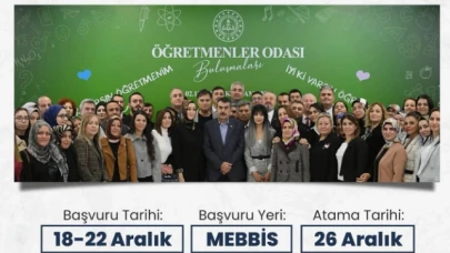 Tekin'den Öğretmenlere Alan Değişikliği Müjdesi