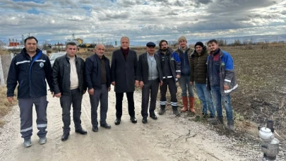 Üçok, “Doğalgaz konforunu hemşehrilerimiz yaşasın istiyoruz”