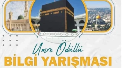 Umre ödüllü bilgi yarışması düzenlendi