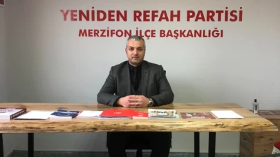 Yeniden Refah Partisi Merzifon’da İttifak Yok Dedi