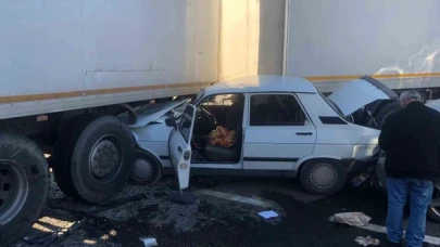 Zincirleme trafik kazası: 3 yaralı
