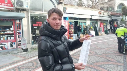 24 bin lira ceza yedi, "devlet sağ olsun" dedi