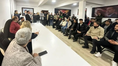 AK Parti Merzifon Gençlik Kollarında Devir Teslim