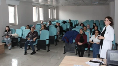 Amasya’da verem eğitimleri devam ediyor