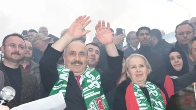 Başkan Çelik için coşkulu tanıtım!