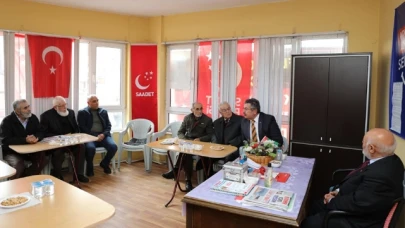 Başkan Kargı’dan Saadet Partisi'ne Taziye Ziyareti