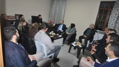Başkan Şahinoğlu çerkeslerle bir araya geldi