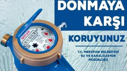Belediyeden Su Sayaçları İçin Önemli Uyarı