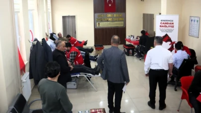 Çetin, Kan Bağışı Kampanyasına Destek Verdi