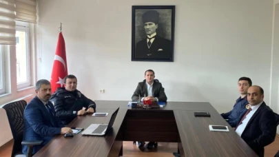 Göynücek’te İlçe Seçim Güvenliği Toplantısı Yapıldı