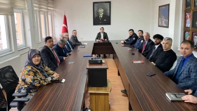 İlçe İdare Şube Başkanları toplantısı yapıldı