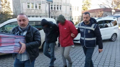 İnternet üzerinden 18 vatandaşı 4,6 milyon lira dolandıran 5 kişi adliyeye sevk edildi