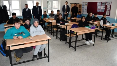 Kaymakam Büyükkaymakcı öğrencilerle bir araya geldi