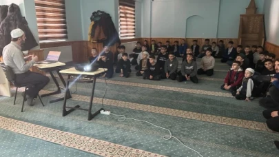 Kur'an Kursu Öğrencilerine Kudüs Bilinci Sunumu Yapıldı