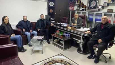 Kuzucu ve Dağdelen’den Haber Merkezimize ziyaret