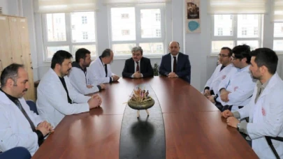 Müdür Türkmen, Öğretmenlerle Buluştu