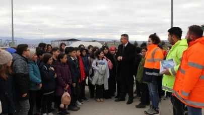 Öğrencilerden Atık Su Arıtma Tesisine Ziyaret