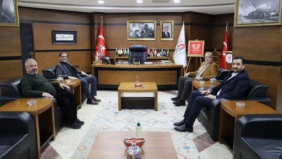 Rektör Turabi, Aksu’yu Misafir Etti