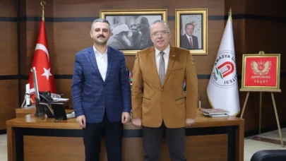 Rektör Turabi, Aktürk’ü Misafir Etti