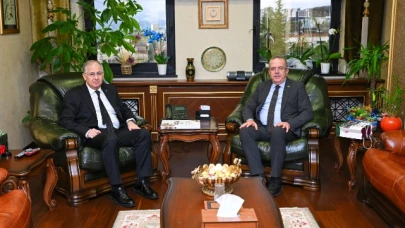 Rektör Turabi mevkidaşlarıyla buluştu