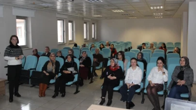 Sağlık personeline verem ile ilgili sunum yapıldı