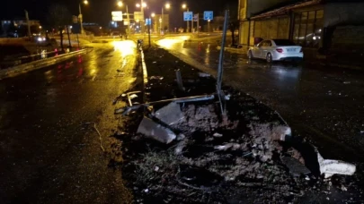 Takla atan jip alev aldı: 2 yaralı