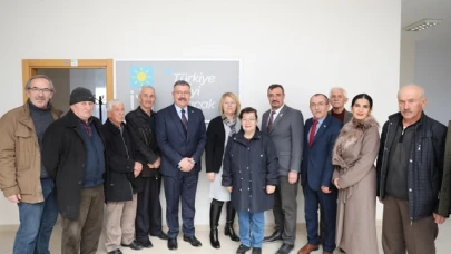 Taşkın'a hayırlı olsun ziyareti