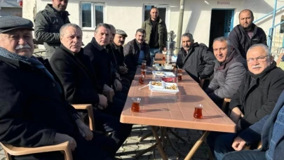 Vekil Karagöz köy ziyaretlerinde bulundu