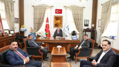 Yönetim Alp Kargı’yı makamında ziyaret etti