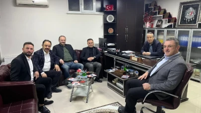 AK PARTİ'DEN HABER MERKEZİMİZE ZİYARET