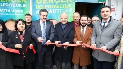 AK Parti Suluova'da Seçim Bürolarını açtı