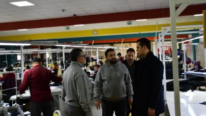 Büyükkaymakcı, Fabrika Faaliyetleri Hakkında Bilgi Aldı