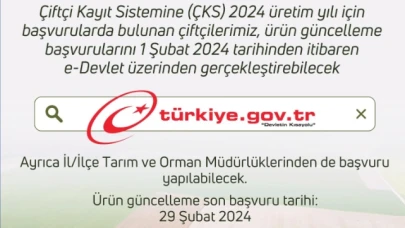 ÇKS Ürün Güncelleme Başvuruları Başladı