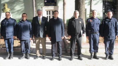 Güldoğan, İlçe Jandarma Komutanlığını ziyaret etti