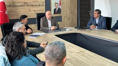 Gümüşhacıköy’de Değerlendirme Toplantısı Yapıldı