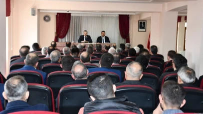 Gümüşhacıköy'de Şubat Ayı Müftülük Toplantısı Yapıldı