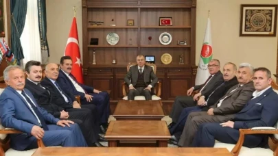 İpek ve Uyanık Vali Doruk’un Misafiri Oldu